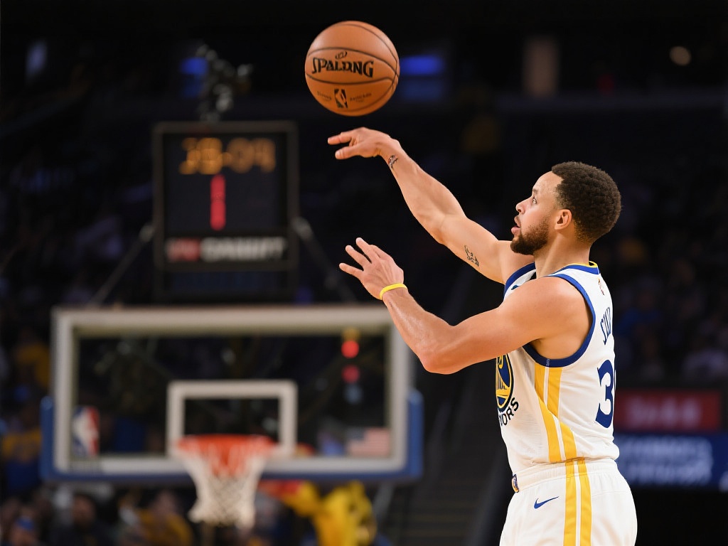 库里压哨绝杀三分,虽迟但到震撼全场 三分球的成功率不仅依赖球员的技术,还与心